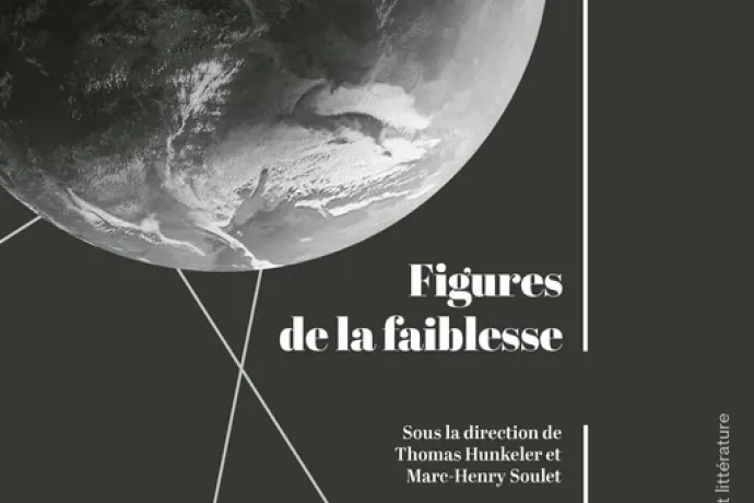 Figures de la faiblesse - Couverture