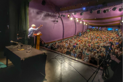 Intervention d’A. G. Linera à Rosario, 2023 (Facultad Libre)